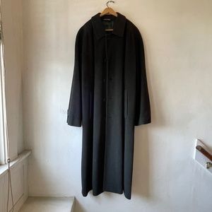 Giorgio ARMANI -vintage Men's Full length overcoat Dark green